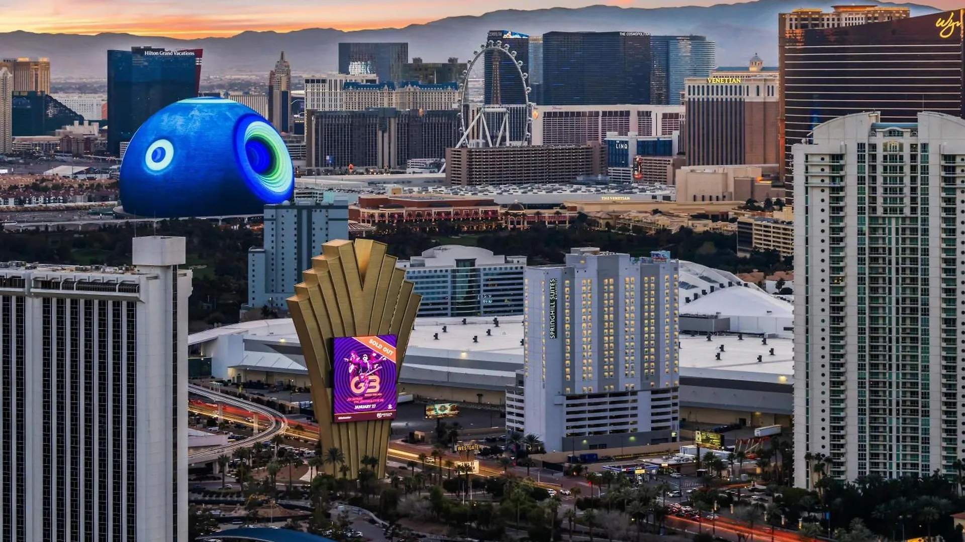 Отель Springhill Suites By Marriott Las Vegas Convention Center